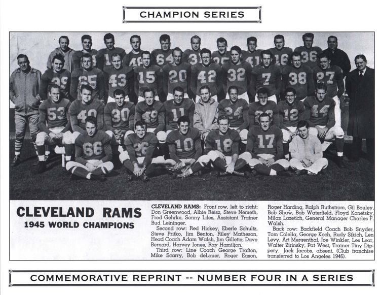 History of the Cleveland Rams 45 Cleveland Rams Sports and History Pinterest Medium Champs