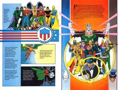 History of the DC Universe The Dork Review Pages from The History of the DC Universe Part 7