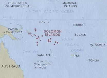 History of the Solomon Islands