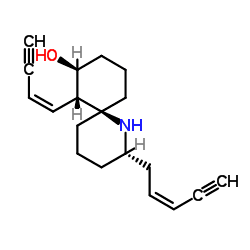 Histrionicotoxin histrionicotoxin C19H25NO ChemSpider