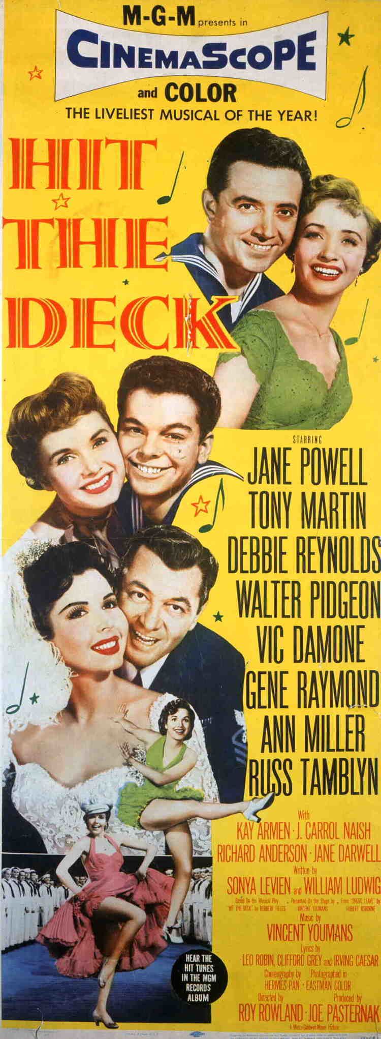 Hit the Deck (1955 film) Hit the Deck 1955 The Blonde at the Film