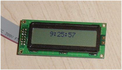 Hitachi HD44780 LCD controller