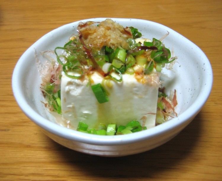 Hiyayakko Hiyayakko Tofu Food in Japan