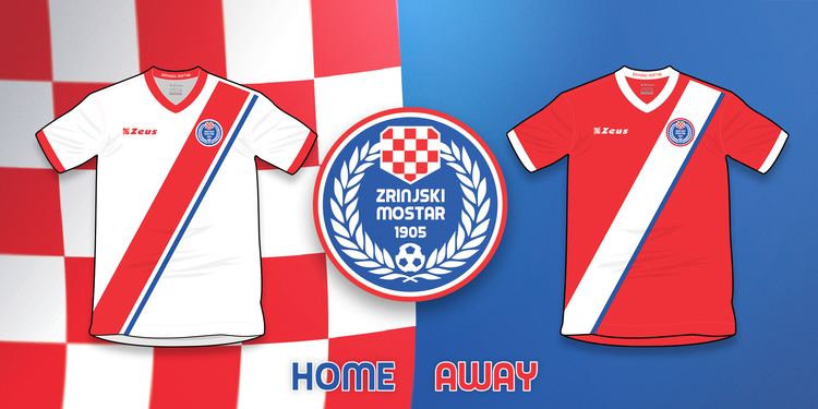 HŠK Zrinjski Mostar Football Kit Designs Category Football Kits Image Zrinjski