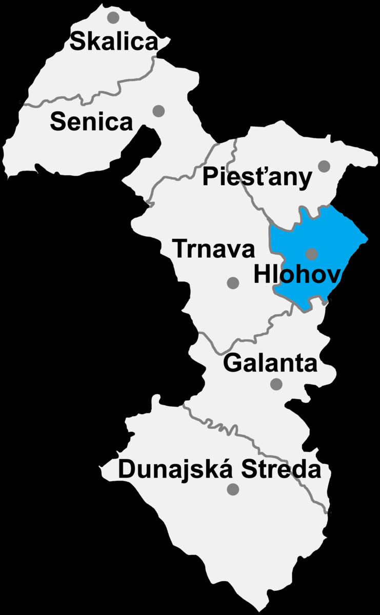 Hlohovec District