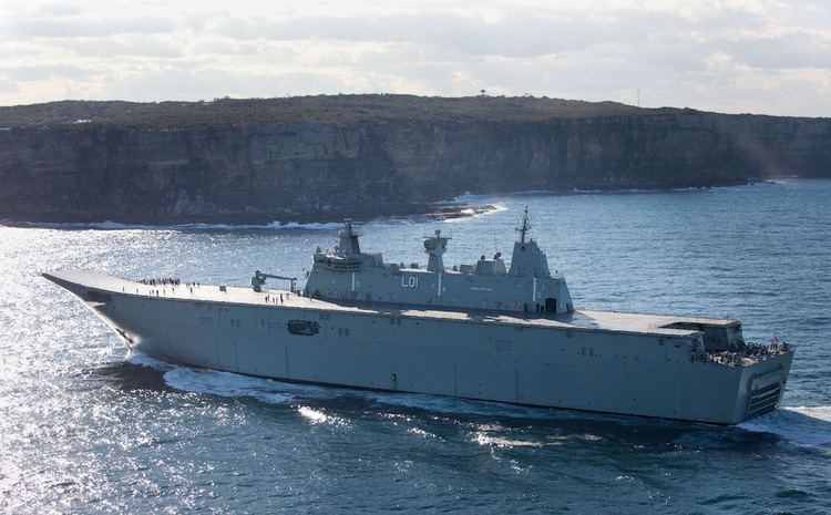 HMAS Adelaide (L01) wwwnavygovausitesdefaultfilesships20150626