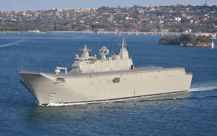 HMAS Adelaide (L01) HMAS ADELAIDE L01 IMO 9608972 ShipSpottingcom Ship Photos and