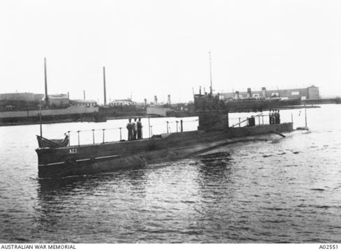 HMAS AE1 RSL Virtual War Memorial HMAS AE1 Submarine