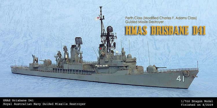 HMAS Brisbane (D 41) The Ship Model Forum View topic 1700 HMAS Brisbane D41