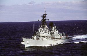 HMAS Brisbane (D 41) httpsuploadwikimediaorgwikipediacommonsthu