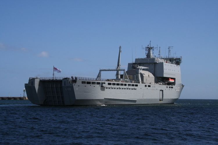HMAS Choules (L100) HMAS CHOULES L100 IMO 9240756 Callsign GCIA ShipSpottingcom