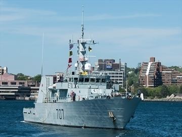 HMCS Goose Bay HMCS Goose Bay defence vessel to visit Cobourg Harbour and offer