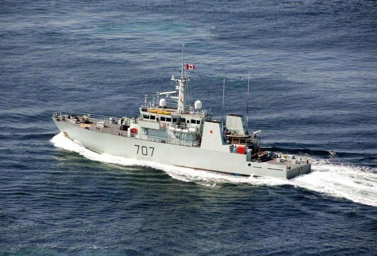 HMCS Goose Bay HMCS Goose Bay Departs on FiveWeek Deployment Naval Today