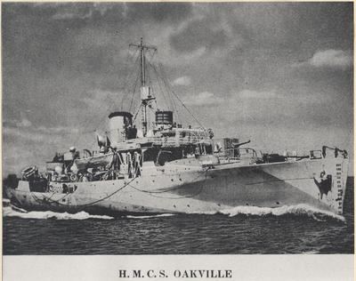 HMCS Oakville The Luckiest Man in the Navy 1940s Oakville Memories Old amp New