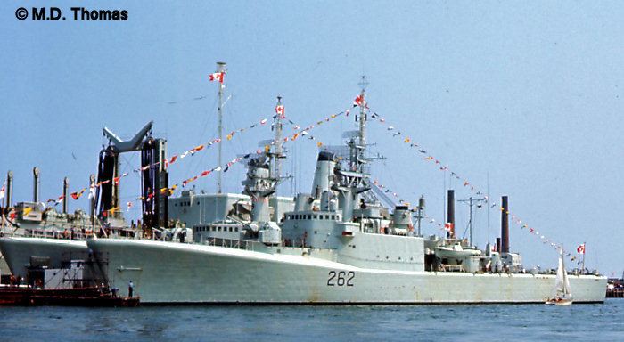 HMCS Saskatchewan (DDE 262) MACKENZIE Class