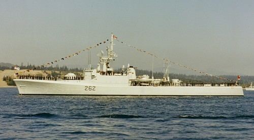 HMCS Saskatchewan (DDE 262) wwwreadyayereadycomshipscadillacsaskatchjpg