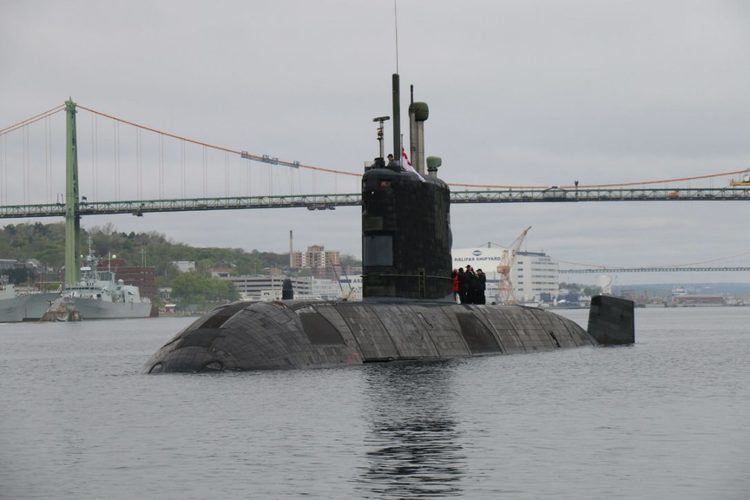 HMCS Windsor Canadian sub in underwater hunt for Russian vessel Toronto Star
