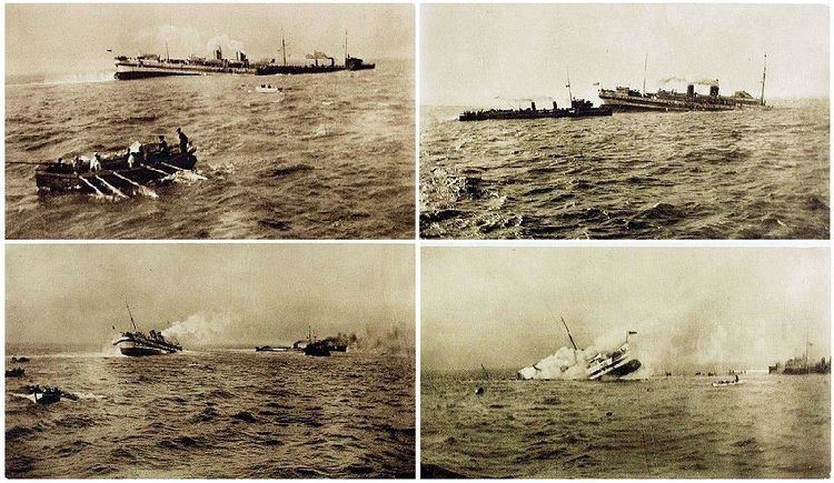 HMHS Anglia Sinking of the Hospital Ship Anglia 1915