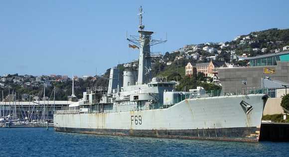 HMNZS Wellington (F69) City My City F69 acquires a new role