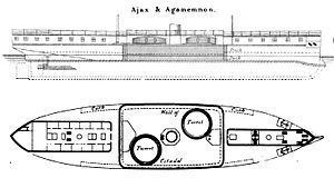 HMS Ajax (1880) httpsuploadwikimediaorgwikipediacommonsthu