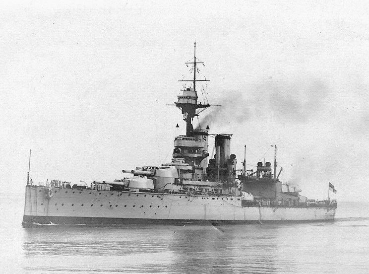 HMS Ajax (1912) HMS Ajax King George V class SuperDreadnaught Battleship Early
