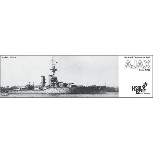 HMS Ajax (1912) 1700 Battleship HMS Ajax 1912