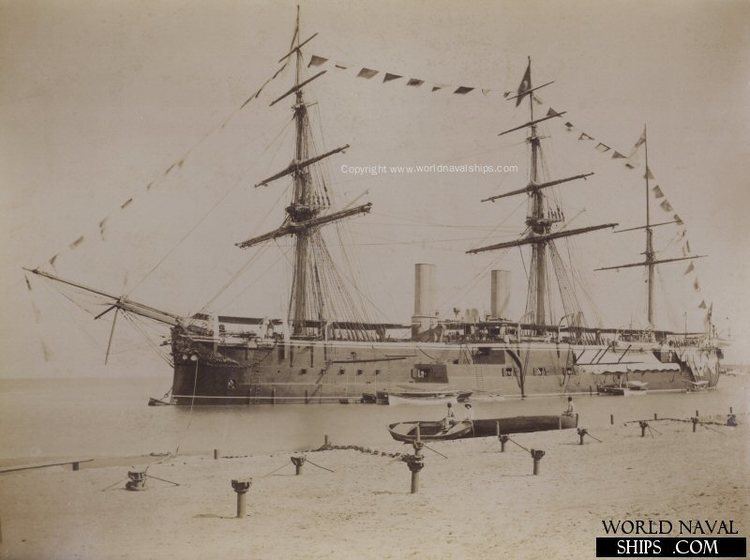 HMS Alexandra (1875) HMS Alexandra World Naval Ships Directory