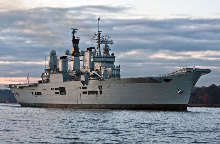 HMS Ark Royal (R07) HMS ARK ROYAL R07 IMO 8949575 Callsign GCDG ShipSpottingcom