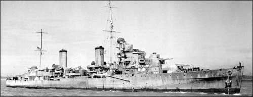 HMS Aurora (12) HMS Aurora 12 of the Royal Navy British Light cruiser of the