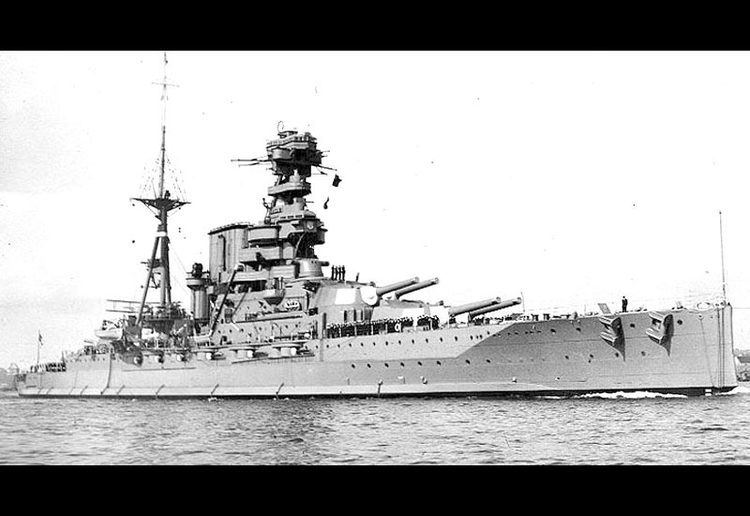 HMS Barham (04) HMS Barham 04 Fast Battleship