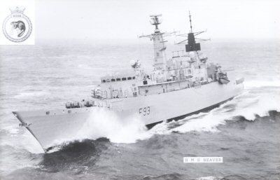 HMS Beaver (F93) Boxer Class Type 22 friagtes