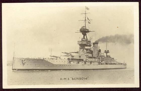 HMS Benbow (1913) Bravebenbow ADMIRAL BENBOW SHIPS