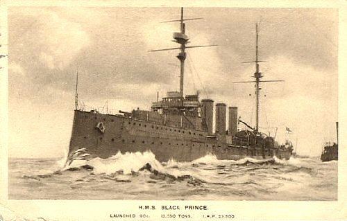 HMS Black Prince (1904) War Memorials Surnames B