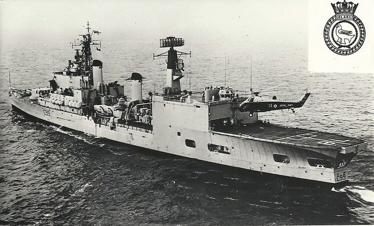 HMS Blake (C99) war laststandonzombieisland