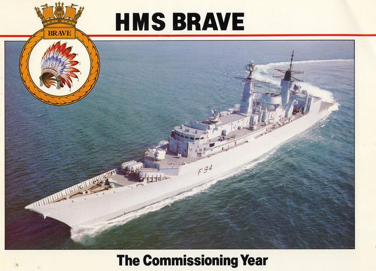 HMS Brave (F94) Brave HMS Brave F94 was a Type 22 frigate of the Royal N Flickr