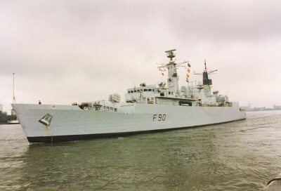 HMS Brilliant (F90) Broadsword Class Frigates