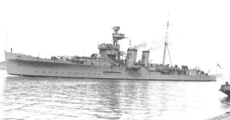 HMS Cairo (D87) HMS Cairo British light cruiser WW2