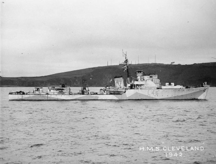 HMS Cleveland (L46) httpsuploadwikimediaorgwikipediacommons00