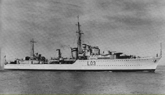 Image result for HMS Cossack (F03)