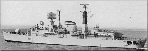 HMS Coventry (D118) HMS Coventry D118 History