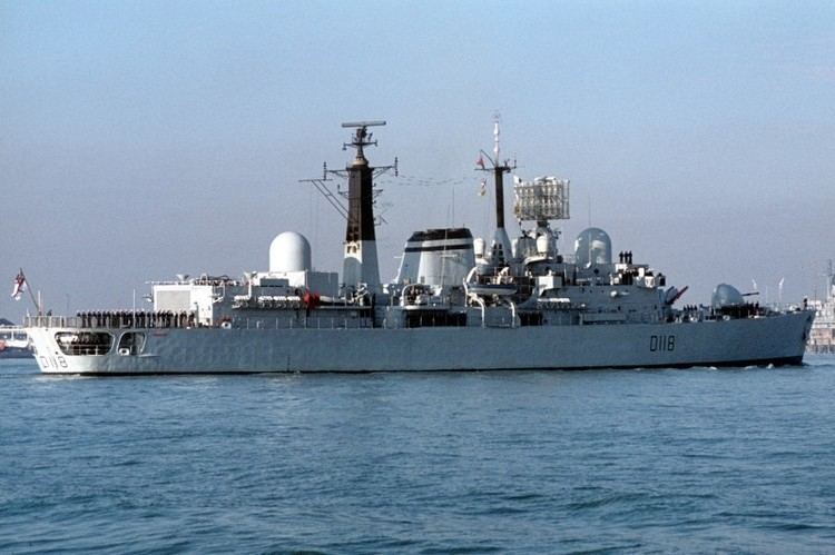 HMS Coventry (D118) HMS Coventry D118 ShipSpottingcom Ship Photos and Ship Tracker