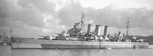 HMS Cumberland (57) HMS Cumberland 57 of the Royal Navy British Heavy cruiser of the