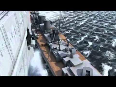 HMS Curacoa (D41) Deep wreck mysteries collision course hms curacoa YouTube