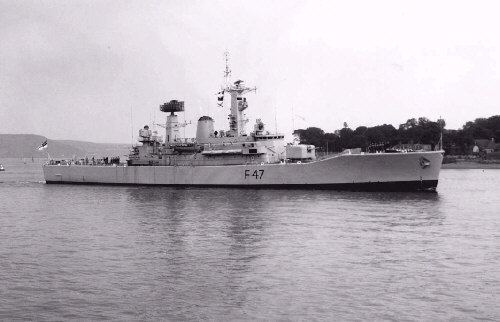 HMS Danae (F47) Home