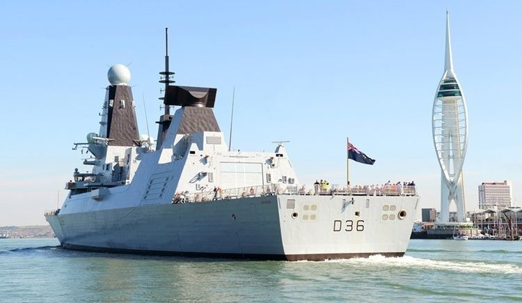HMS Defender (D36) HMS Defender D36 Royal Navy