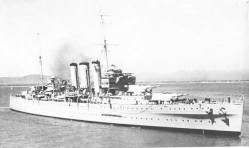 HMS Dorsetshire (40) HMS Dorsetshire 40 of the Royal Navy British Heavy cruiser of