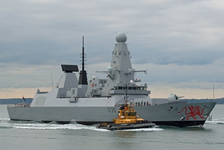 HMS Dragon (D35) HMS DRAGON D35 IMO 4907866 ShipSpottingcom Ship Photos and