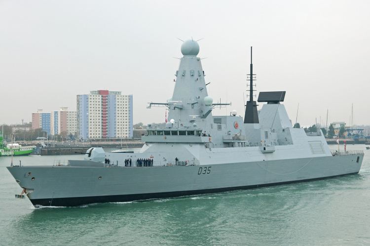 HMS Dragon (D35) HMS DRAGON D35 IMO 4907866 ShipSpottingcom Ship Photos and