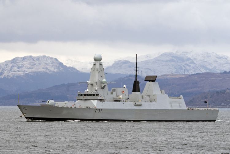 HMS Duncan (D37) HMS DUNCAN D37 IMO 4907880 ShipSpottingcom Ship Photos and