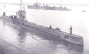 HMS E55 httpsuploadwikimediaorgwikipediaenthumb7